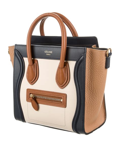 celeine nano luggage tote